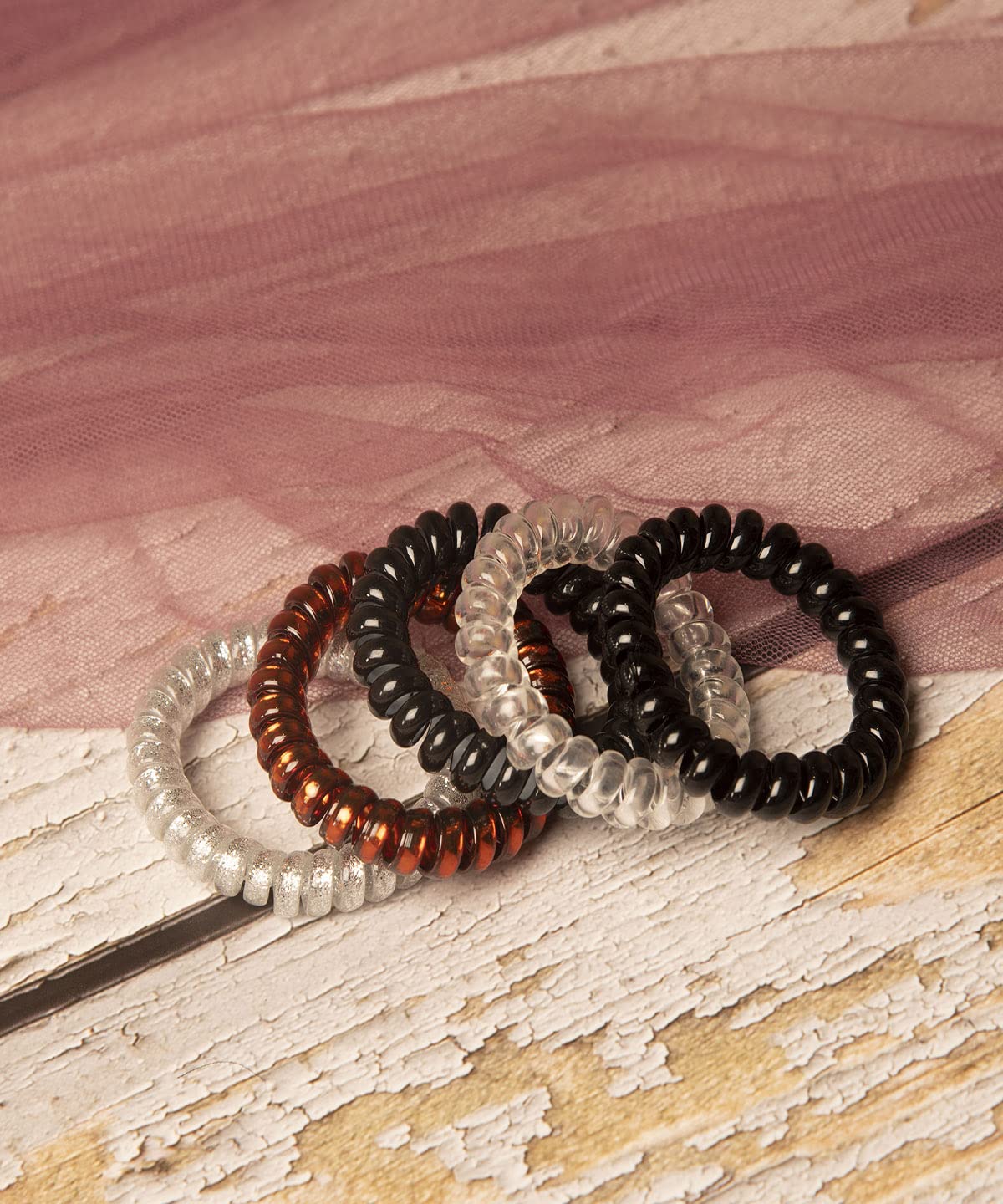 elastic hair tie bracelet