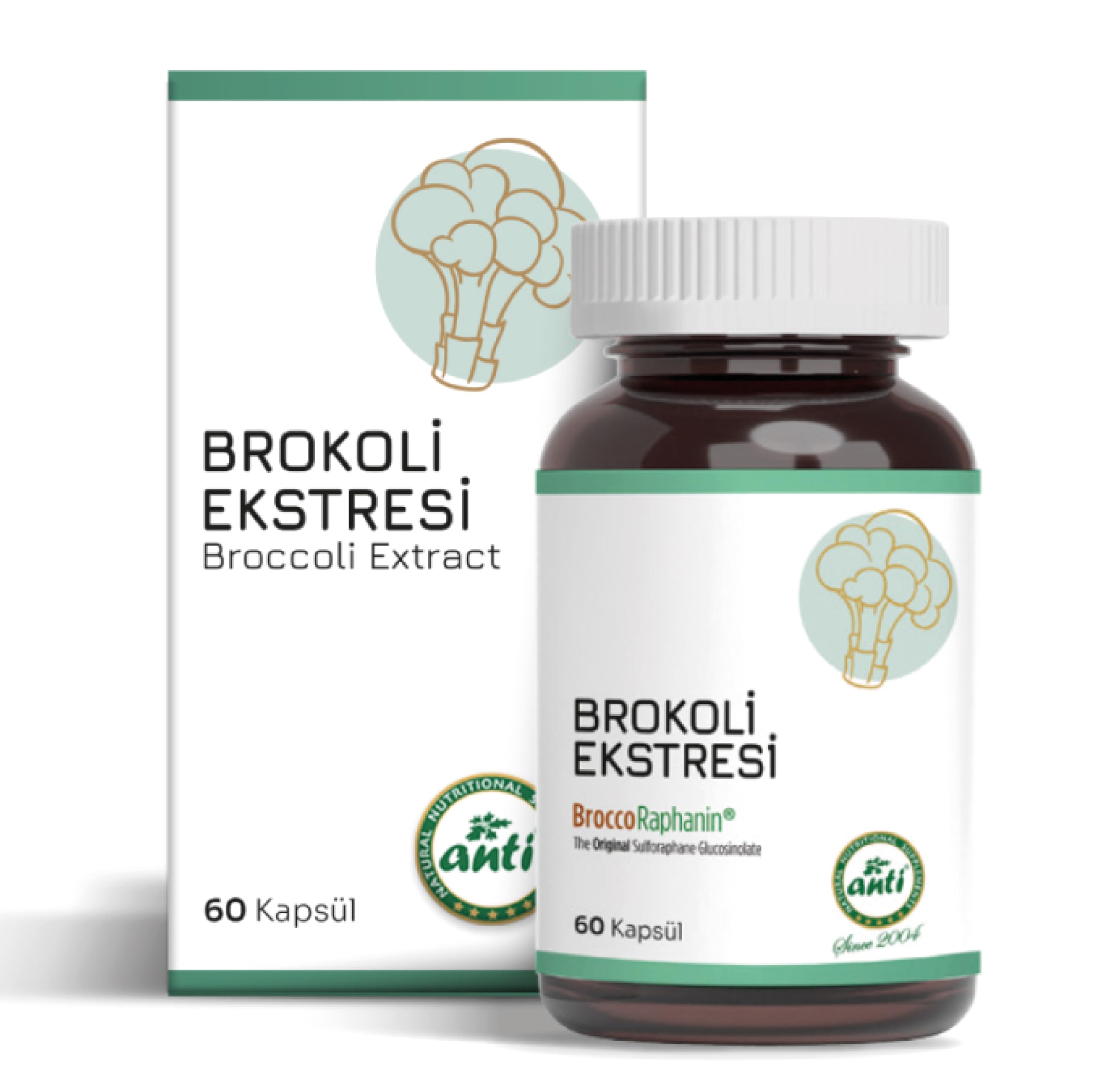 Anti Brokoli Gıda Takviyesi 60 Kapsül