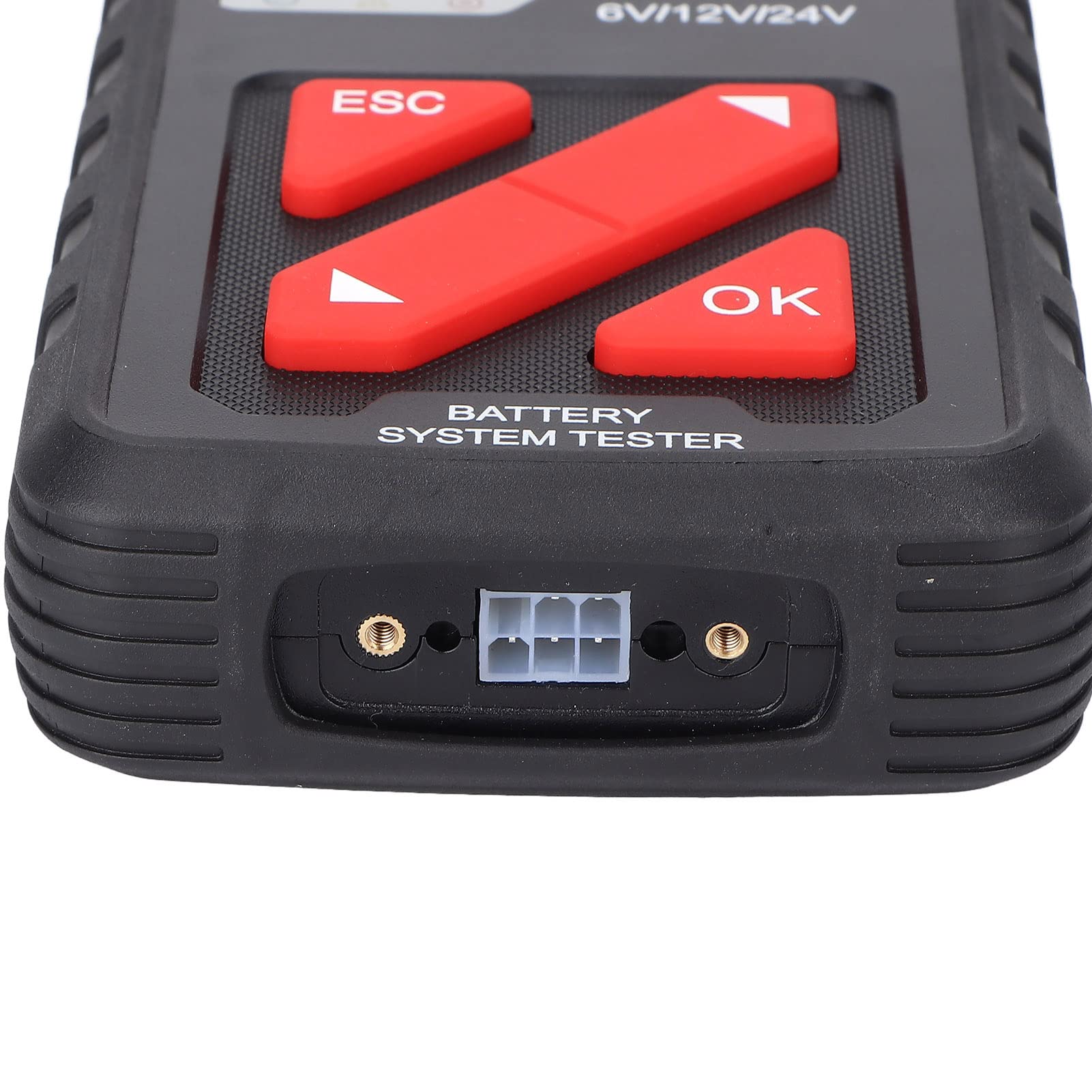 Sonew Testeur Numérique de Système de Batterie 6 V-24 V avec Grand écran Couleur, Universel pour Voitures, Camions et Motos