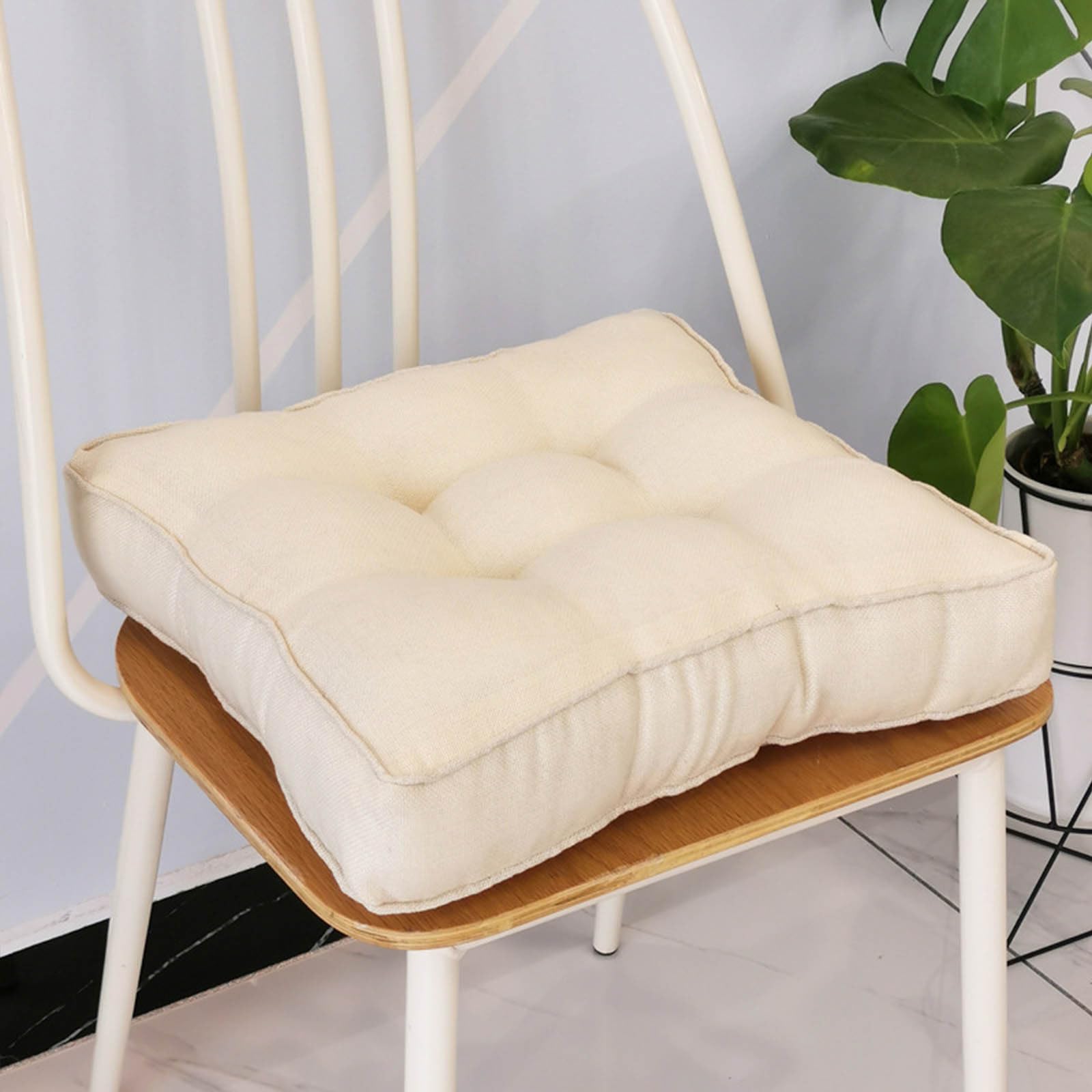 YSZBD Cojines para Sillas De Cocina Cuadrados、Cojines Sillas Cocina 40x40、CojíN Silla Oficina、Cojines Sillas Jardin、Cojines Sillas Cocina(#22,40x40cm)