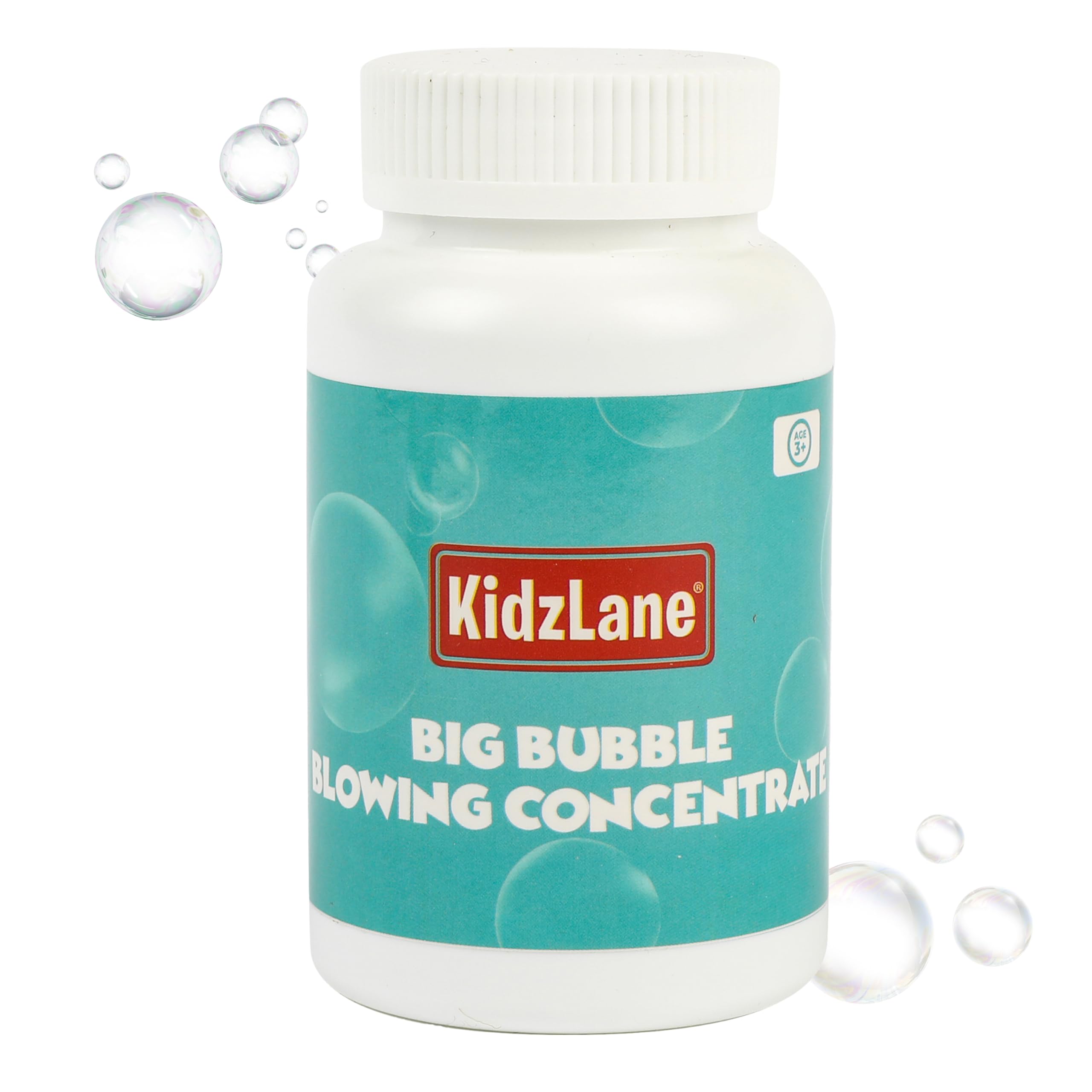 Kidzlane Bubble Solution Refill - Non Toxic Bubbles - Non Toxic Bubbles Concentrate - Versatile Bubble Liquid Compatible with Most Bubble Machine - Suitable for Indoor or Outdoor Parties and Events