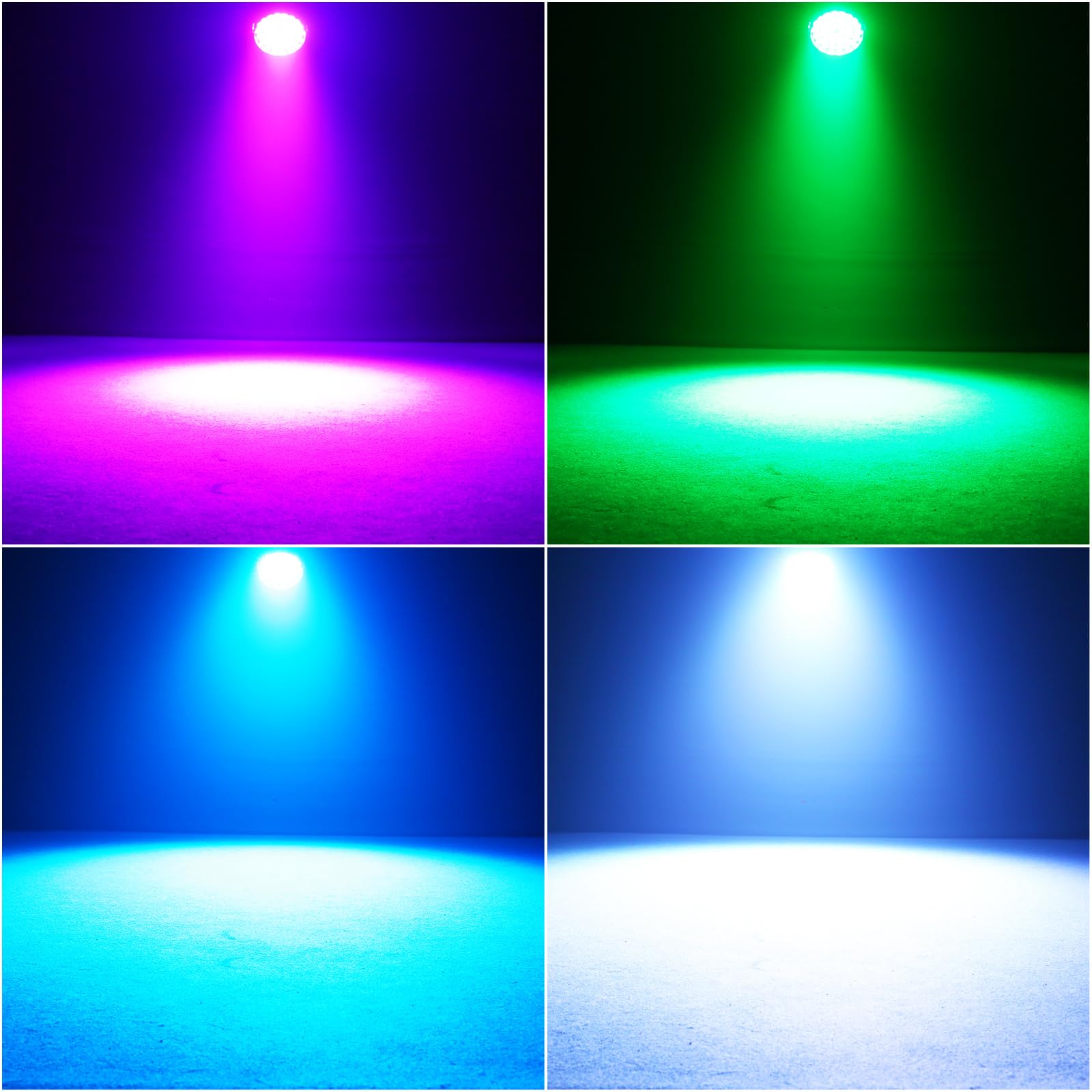 36 x 10W Teste Mobili RGBW LED Zoom Wash Luci Discoteca Spot Beam Luci da Palcoscenico Effetto Professionali DJ Disco Luce per Festa Club Natale