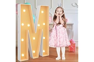 Big 4FT Marquee Light Up Letters 'Marry Me'