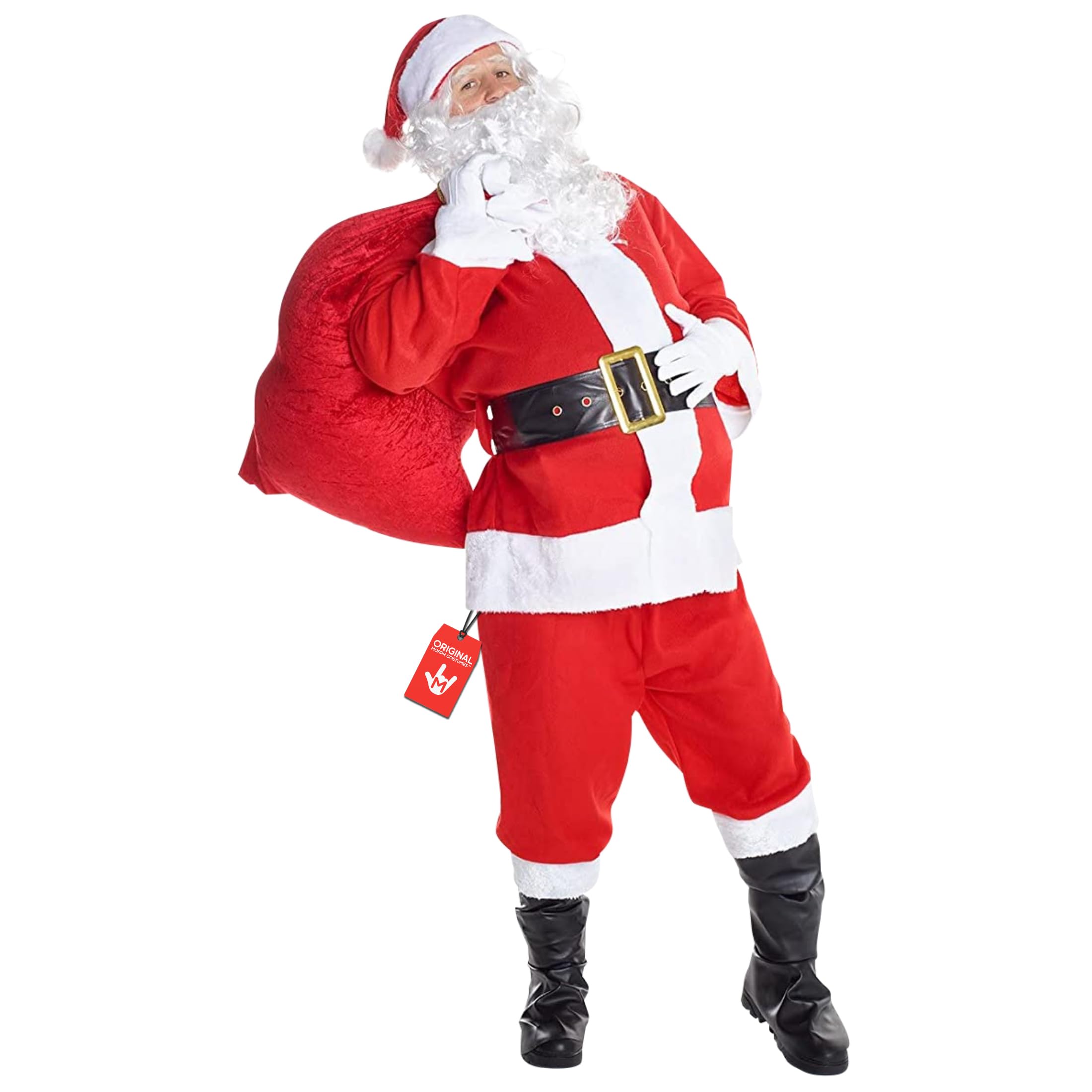 Morph Disfraz Papa Noel Adulto, Traje Papá Noel, Traje Papa Noel, Disfraz Papa Noel Hombre, Papa Noel Disfraz Hombre, Disfraz Navidad Adulto