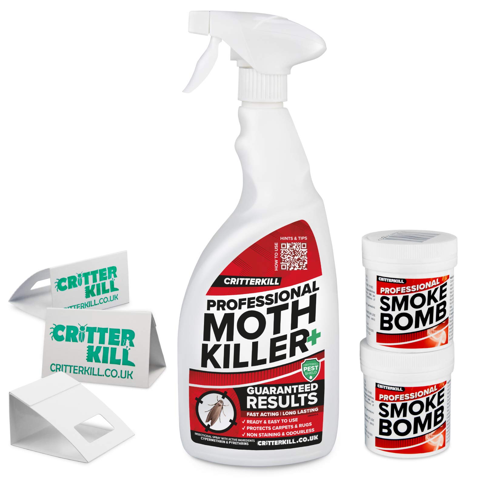 Buy CritterKill Moth Killer Kit For Low Level Home Infestation Moth