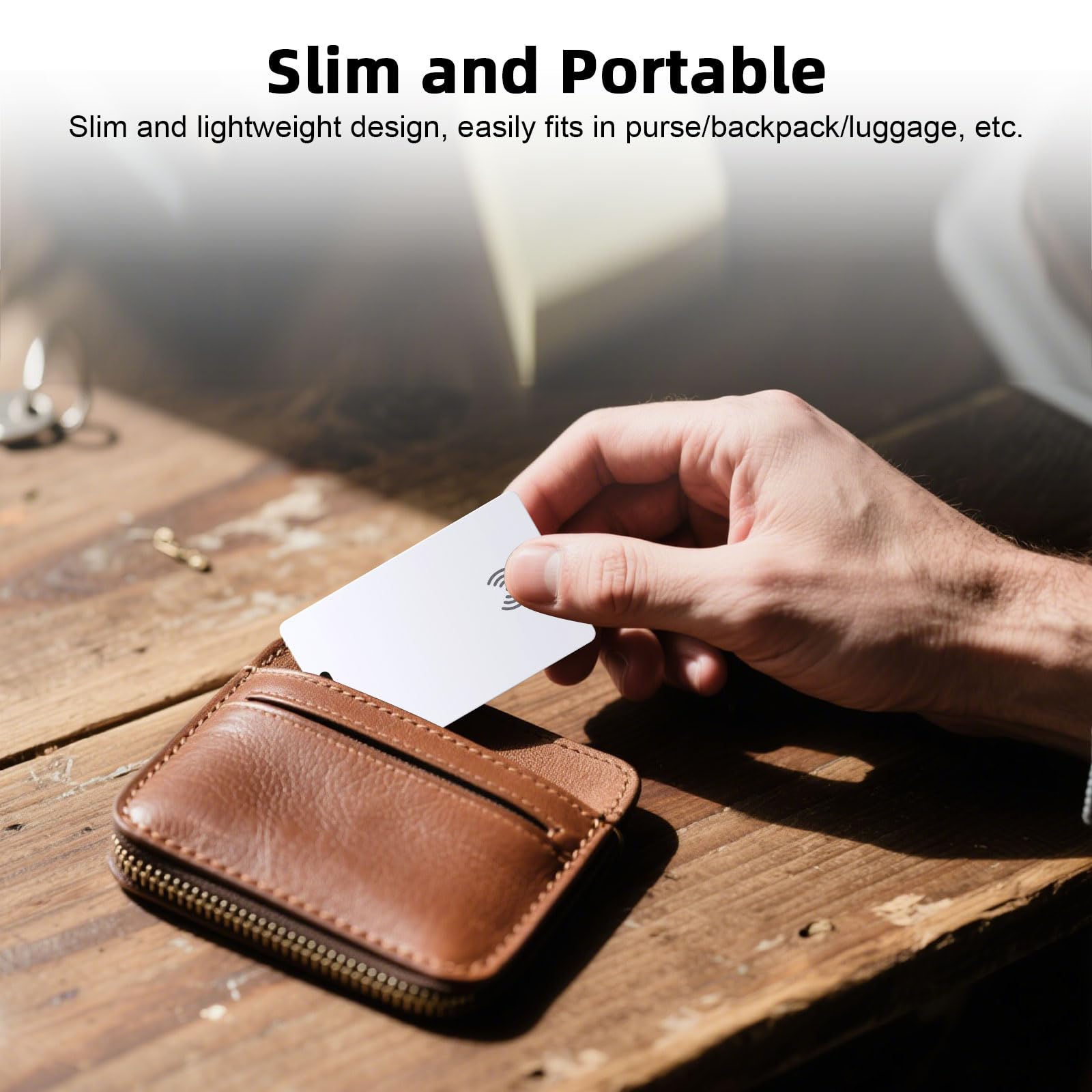 Draadloos Opladen Tracking Locatie Wallet Tracker Kaart GPS Locator Smartcard Voor Find My App Thin Gps Finder