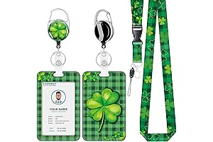 Adorable Shamrock Lanyard: The Perfect Accessory for St. Patrick's Day Festivities