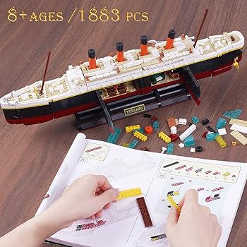 タイタニック TITANIC まとめ売り Amazon.com: INSOON Titanic Building Set with Light, 2 in 1