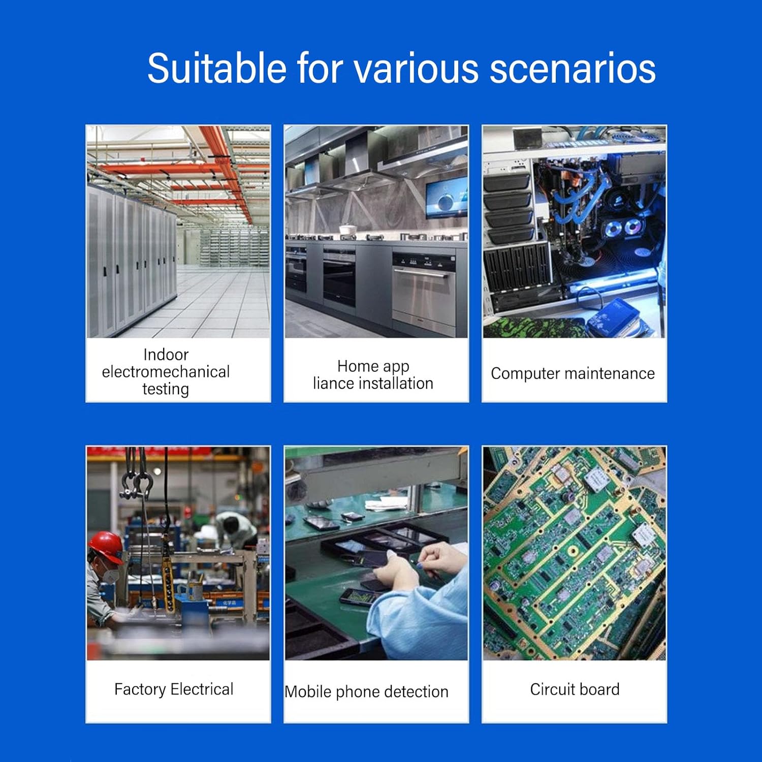 Multimeter suitable for various scenarios