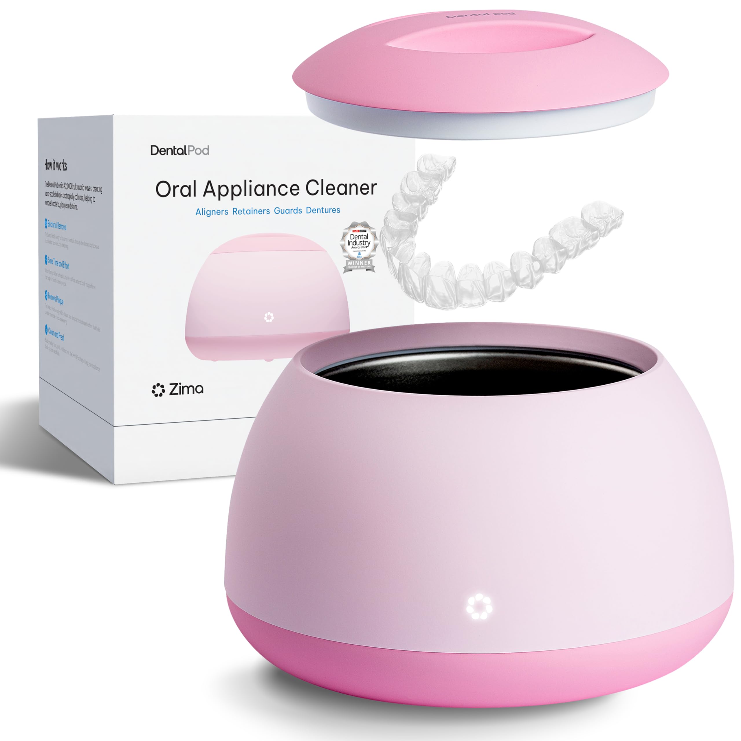 Zima Dental Pod: Ultrasonic Cleaner for Aligners & Retainers -11 Zima Dental Pod: Ultrasonic Cleaner for Aligners & Retainers -11