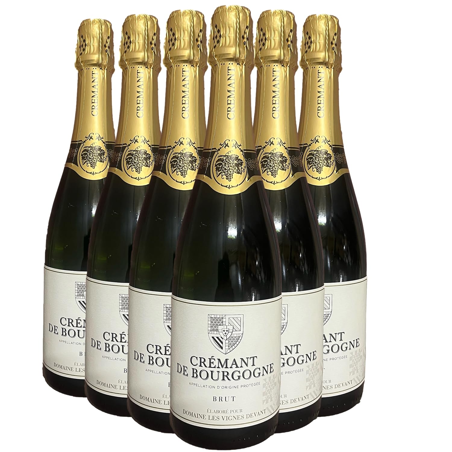 Crémant de Bourgogne rosato - Domaine Les Vignes Devant - DOP - Borgogna - Francia - Vitigni Pinot Noir - 6x75cl
