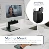 Cyber Acoustics USB Speaker Bar ( CA-2890 ) – مكبر صوت ستيريو USB ، مشابك سهلة للمراقبة ، ضوابط مريحة