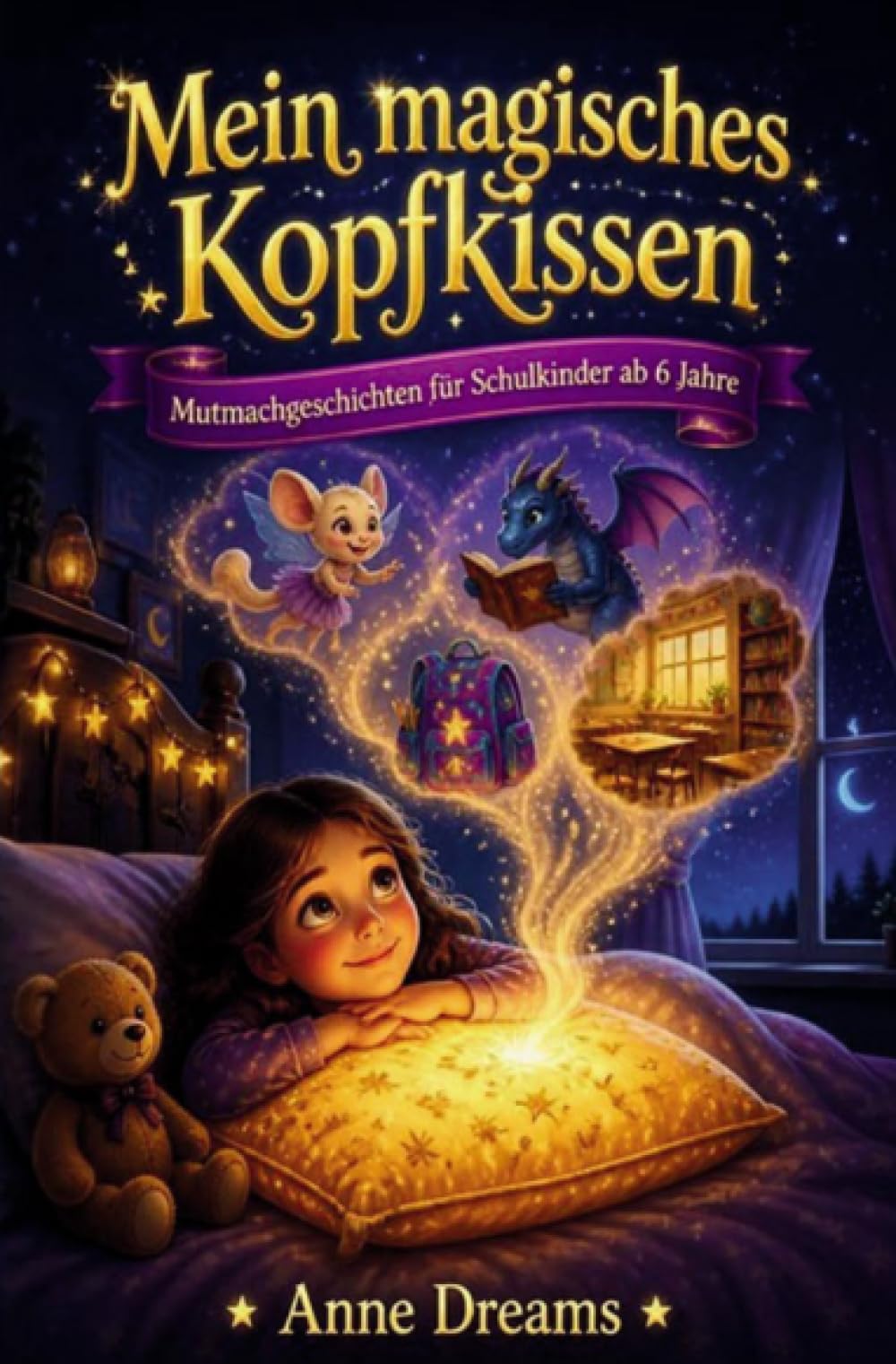 Mein magisches Kopfkissen: Spannende Mutmachgeschichten für Schulkinder – Ein Kinderbuch über Mut, Stärke und Selbstvertrauen für Kinder ab 6 Jahre