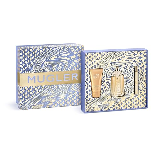 MUGLER Alien Goddess Eau de Parfum - Set de fragancias de rutina para mujer (valor de $200) - Floral y amaderado - Con bergamota, jazmín y vainilla