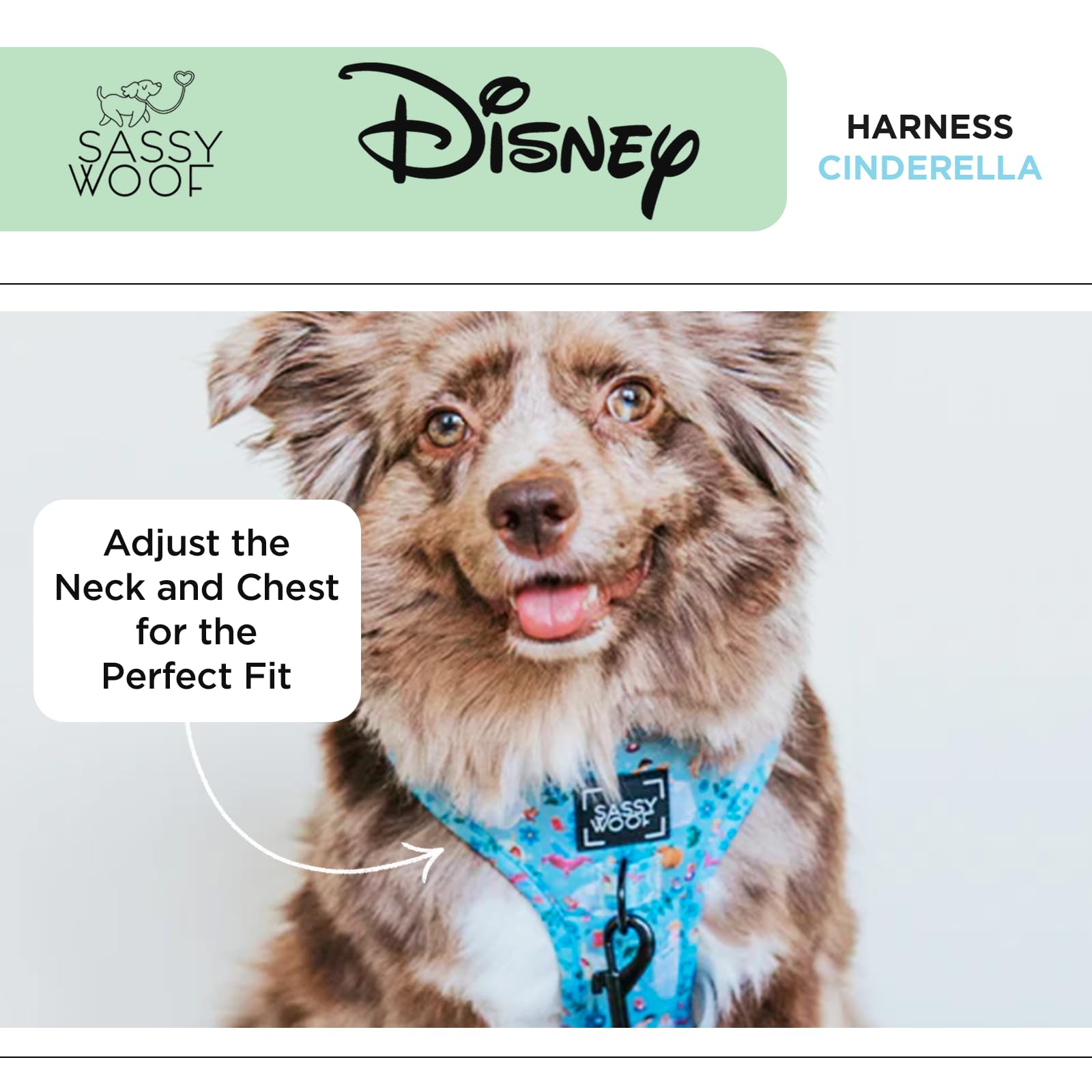 Amazon.co.jp: Sassy Woof Dog 調節可能ハーネス - ディズニー