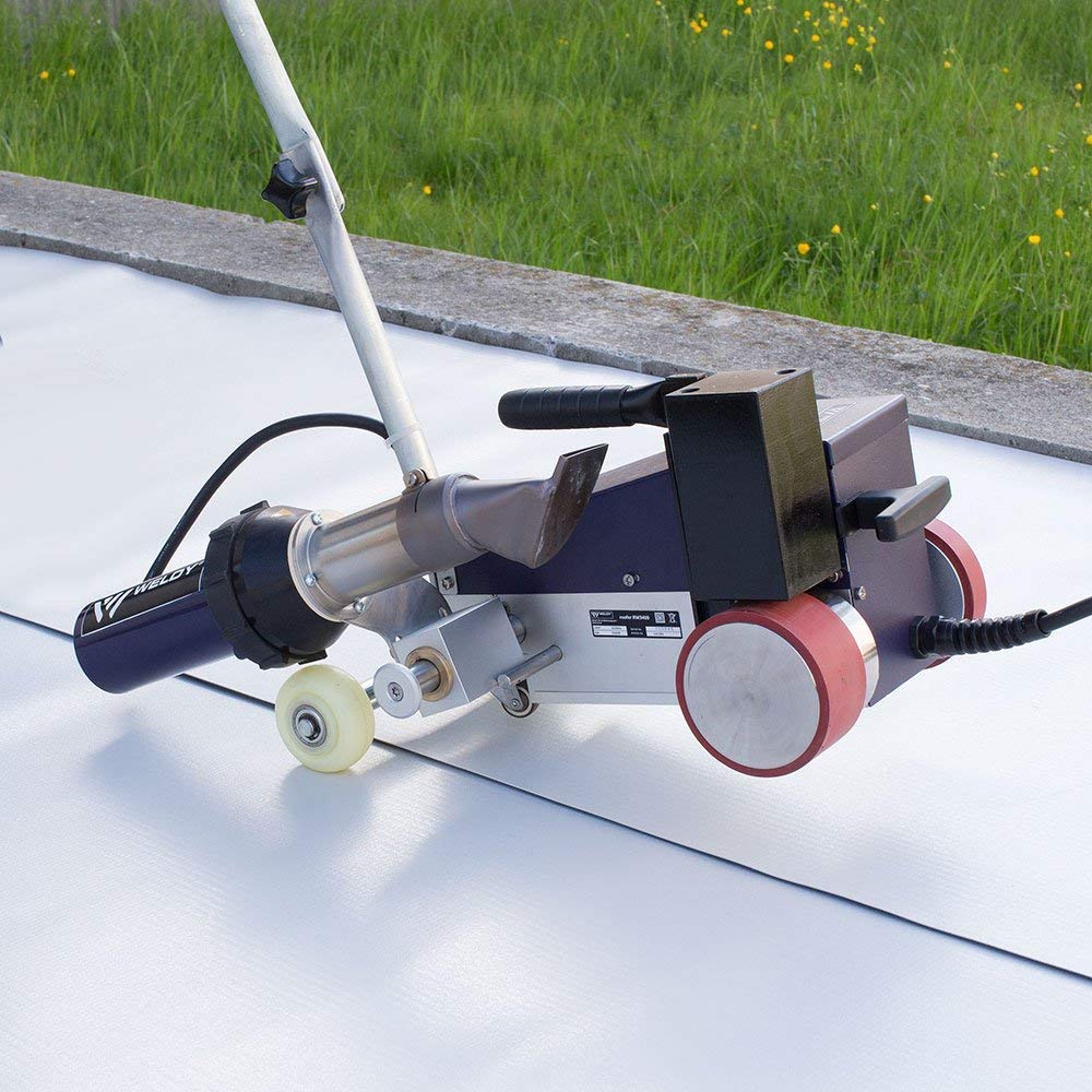 WELDY 230V RW3400 Roofer Plastic Hot Air Welder 40mm Width Nozzle for Roof Welding with Free Overlap Heat — view 5