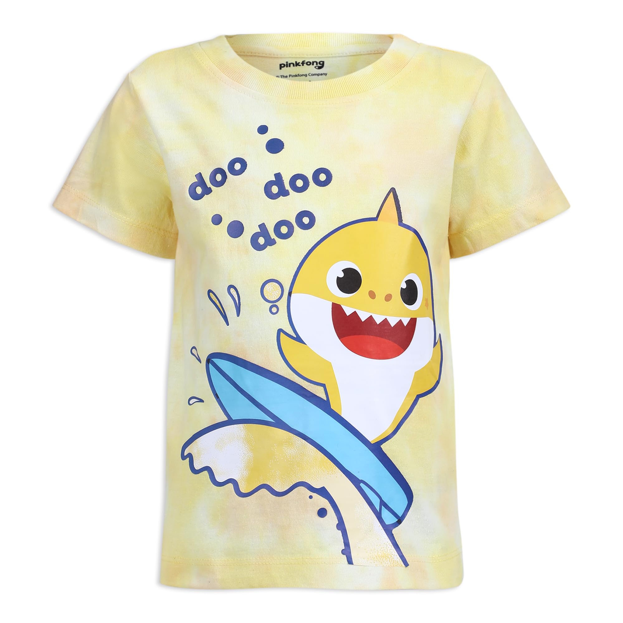 Nickelodeon Baby Shark Boys 3 Pack Short Sleeve T-Shirt for Toddlers
