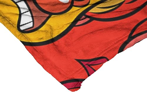 Miniatura 9 de Northwest The Year Without a Santa Claus Silk Touch - Manta de 50 x 60 pulgadas, Snowtown Showdown