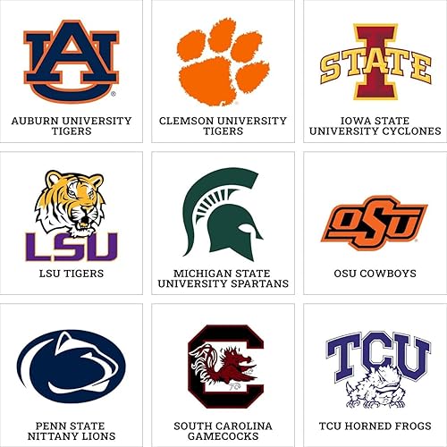 Miniatura 7 de Auburn University Tigers - Lámpara de luz nocturna con letrero LED de baloncesto con control remoto, pantalla iluminada con nombre o imagen