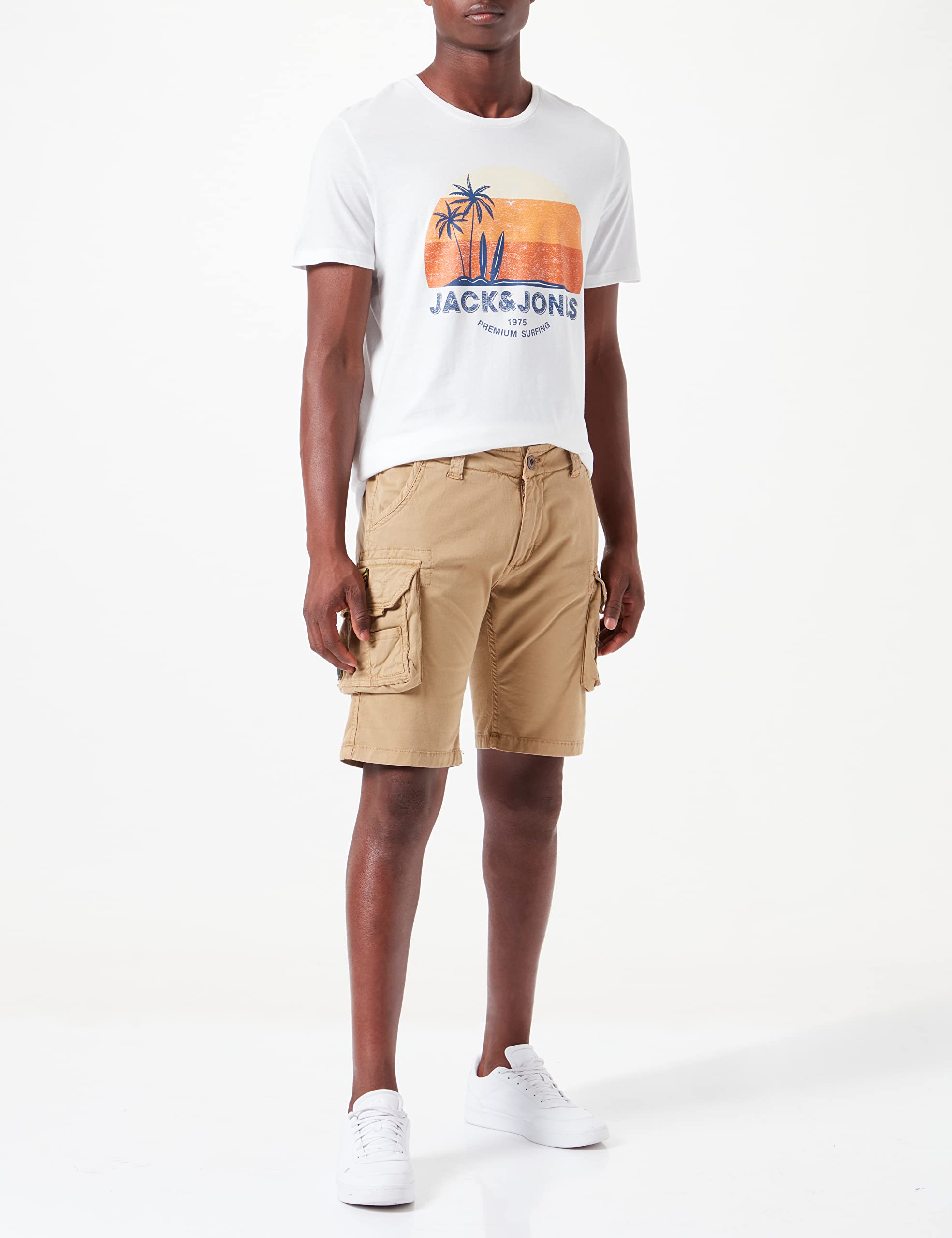 ALPHA INDUSTRIES Herren Cargos Crew Short Patch Short für Herren