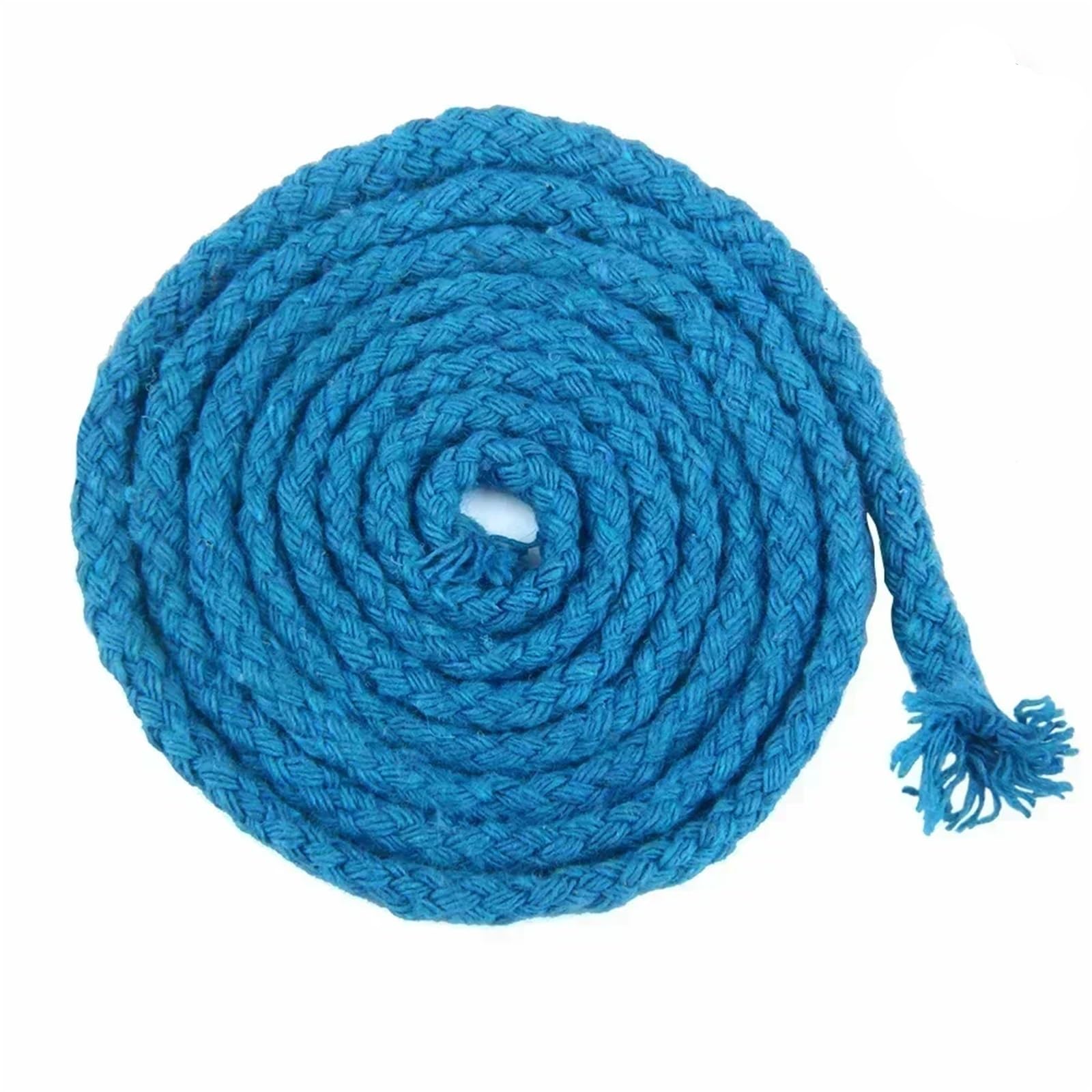 Corda in cotone macramè per fai da te, corda intrecciata resistente e durevole per progetti di annodamento, tessitura e sospensione, ideale per decorazioni domestiche e progetti artistici
