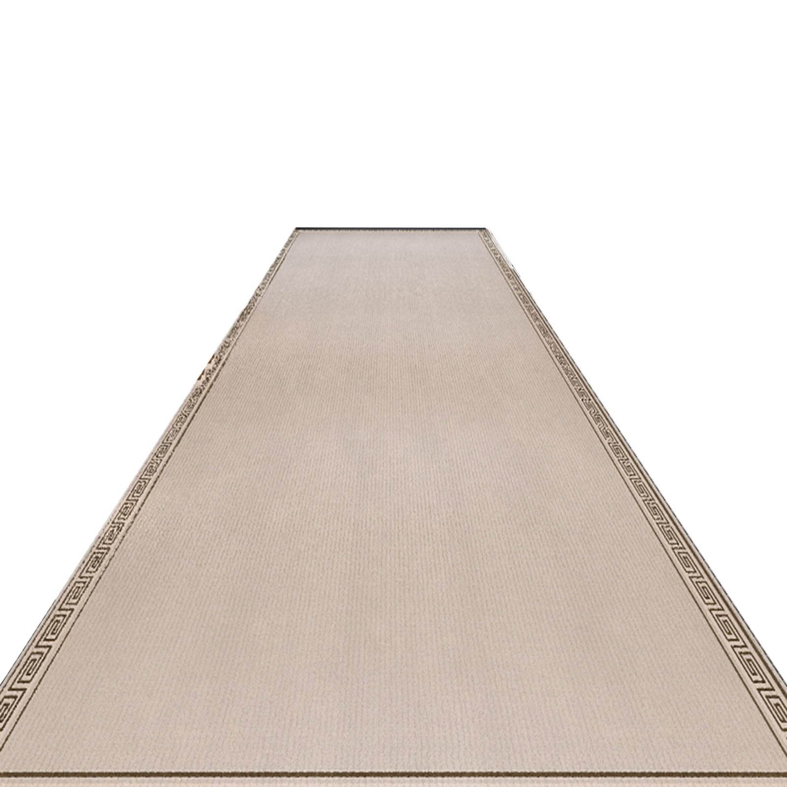 Tapis de couloir antidérapant lavable grand format en microfibre douce