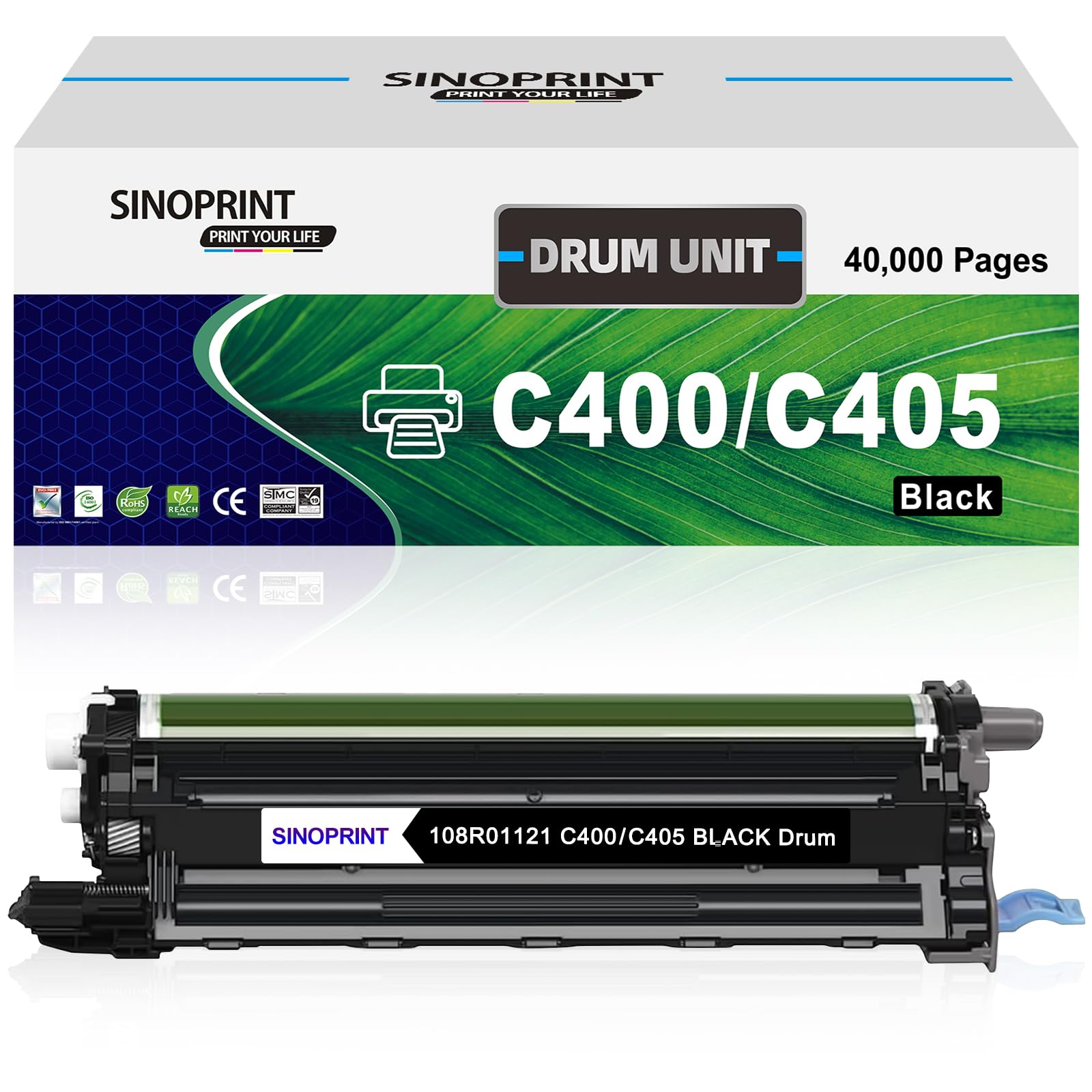 Amazon.com: SINOPRINT Versalink C400/C405 Drum Unit 108R01121 Black ...