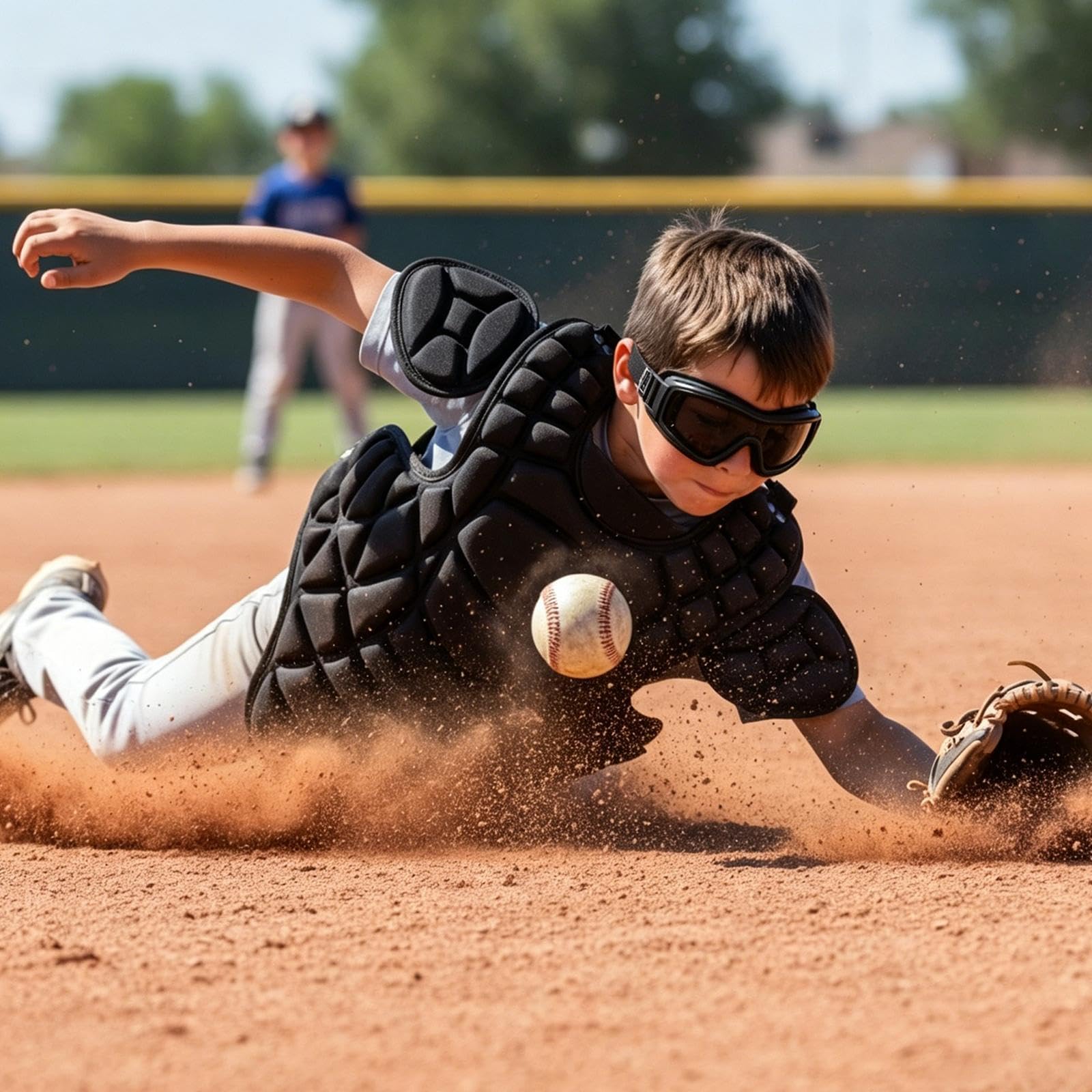 Pettorina da Baseball, Equipaggiamento Protettivo per attività All'aperto, Attrezzatura Sportiva per Squadre di Softball, Muay Thai, Versatile