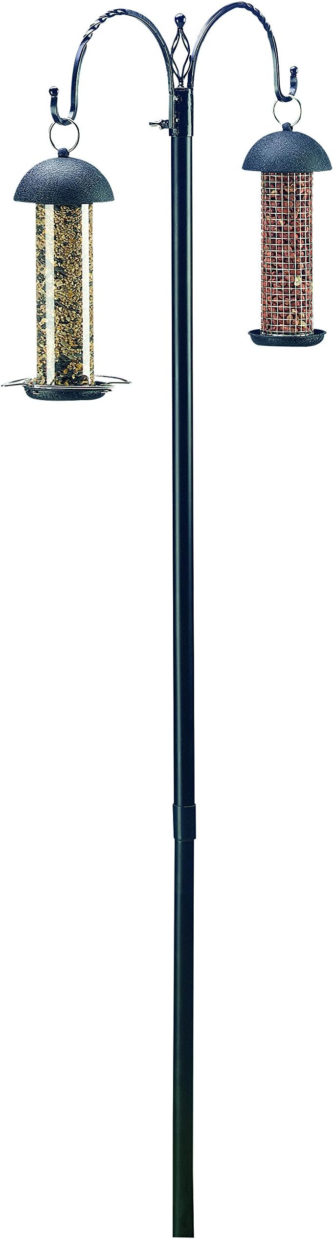 SCOBUTY A01187 Twin Hook and Feeders - Black