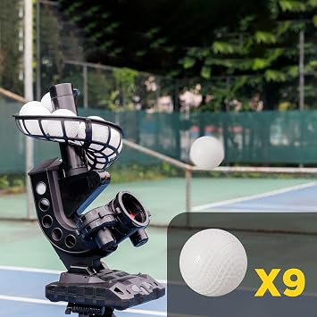 Baseball Pitching Machine Automatic Launcher Training Equipment Practice Lightweight Portable Baseball Pitcher Launch Machine