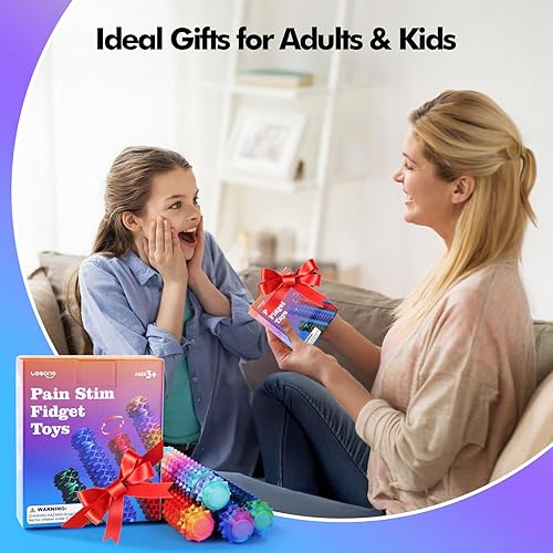 Miniatura 6 de Juguetes sensoriales para adultos para aliviar el dolor juguete giratorio con pinchos para aliviar el dolor, alivio del estrés para TDAH, autismo,