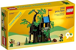 LEGO 40567: Epic Forest Hideout for Knight Action and Display