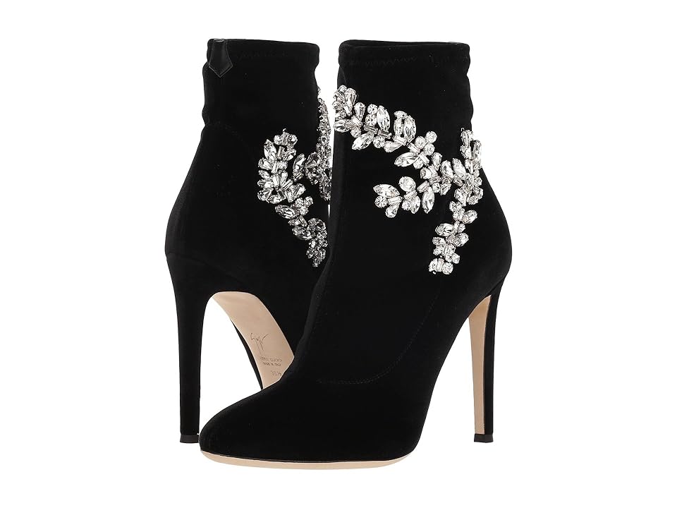 

Giuseppe Zanotti I870006 (Gruber Stretch Nero) Women's Shoes, Black