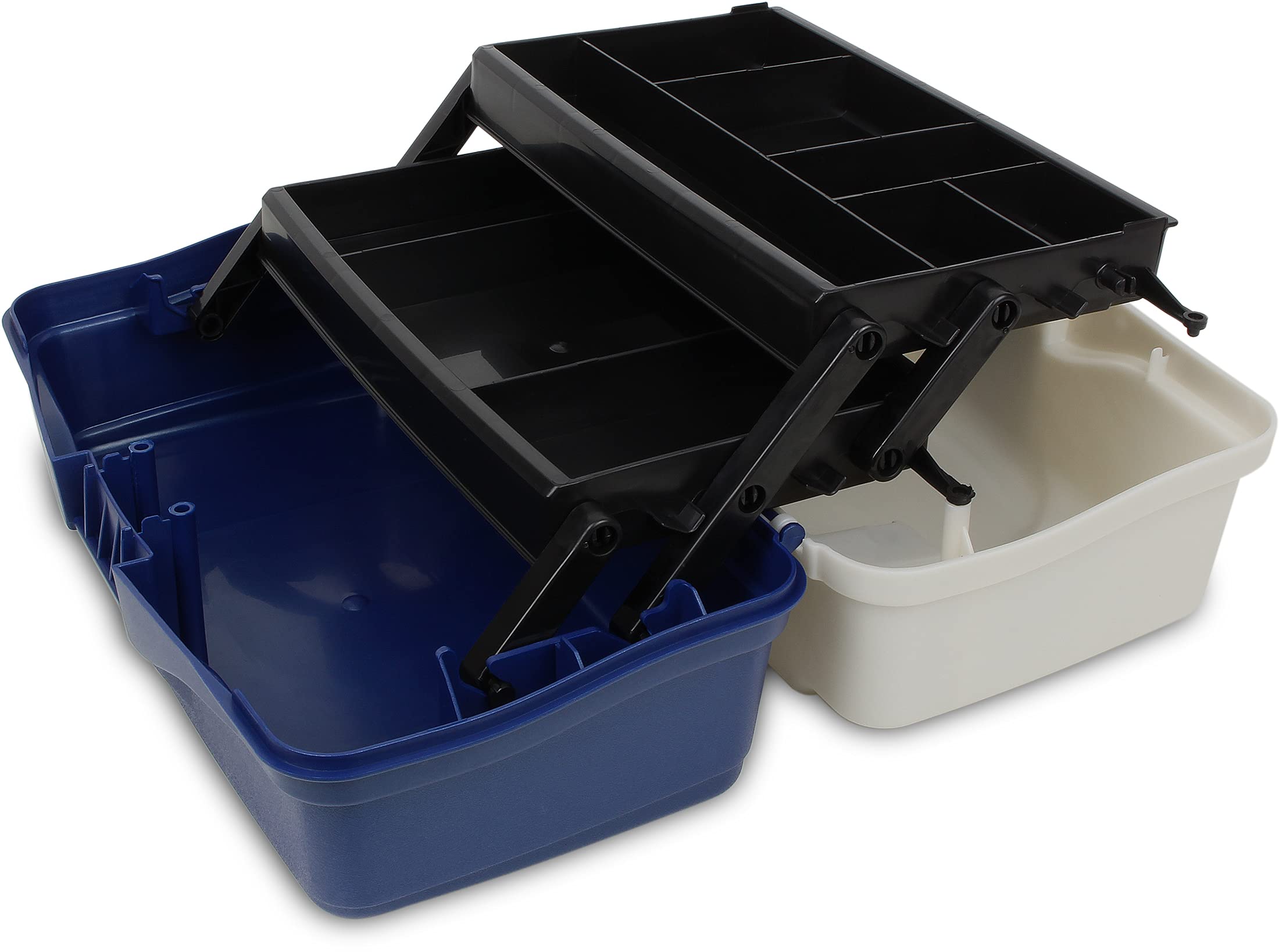 Mallette de pêche avec de nombreux compartiments pour accessoires de