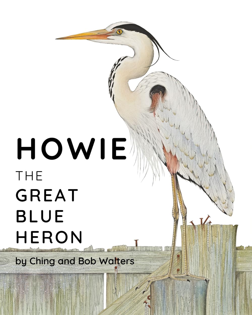 Howie The Great Blue Heron.