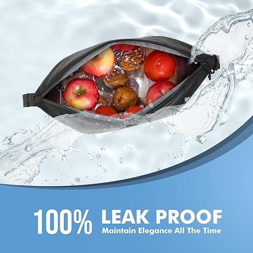 Miniatura 5 de Bolsa de almuerzo para mujeres y hombres, lonchera fresca, pequeña a prueba de fugas, contenedores de almuerzo reutilizables de alta capacidad para
