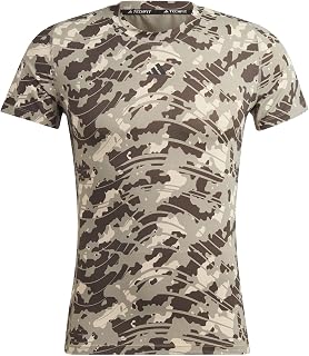 adidas Men's Techfit Allover Print Training T-Shirt