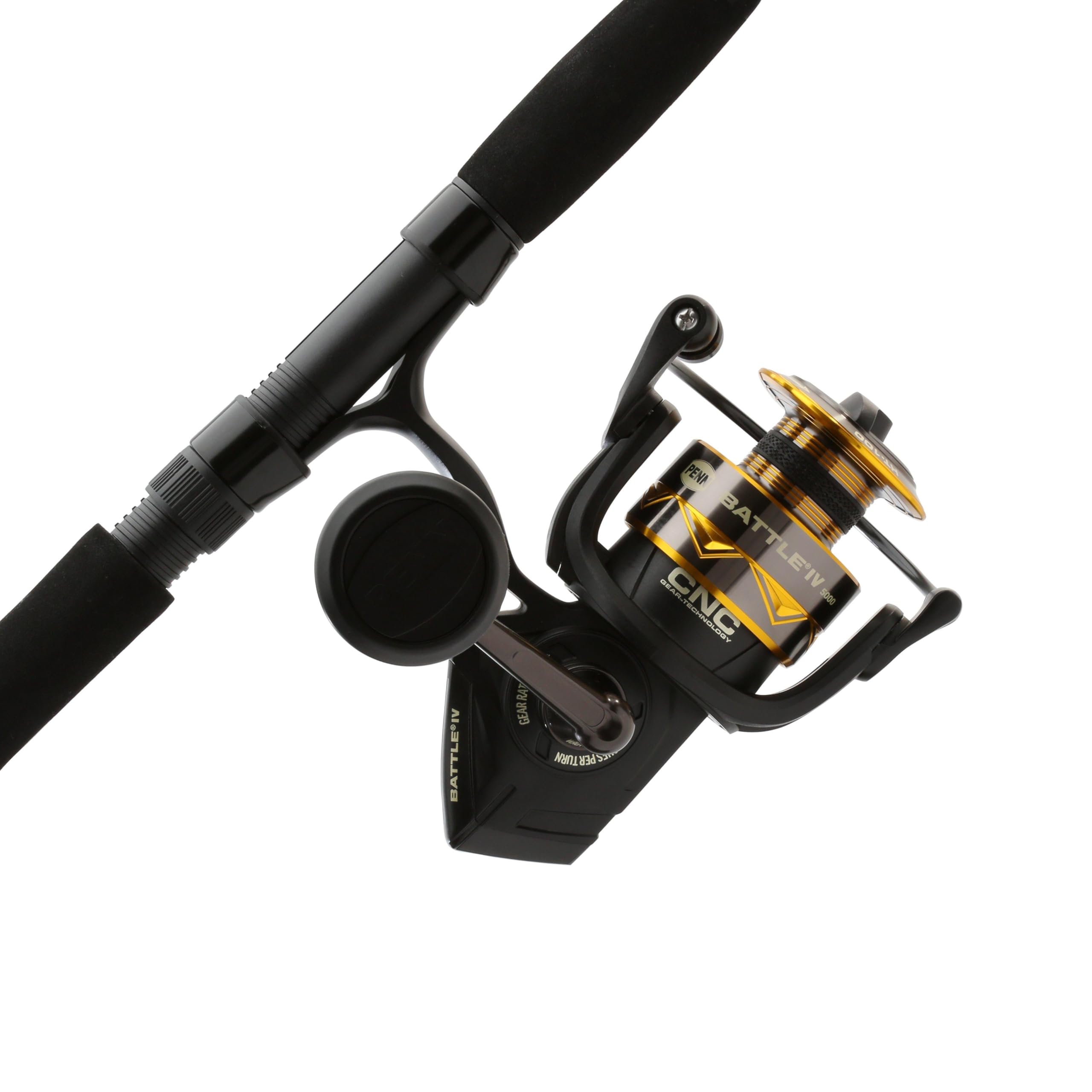 Penn Battle IV Spinning Reel and Fishing Rod Combo (Tip Broken)