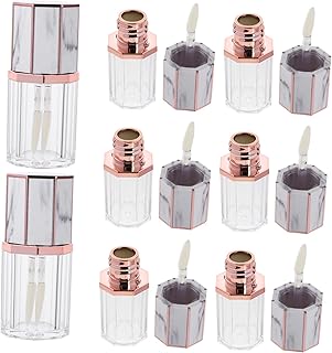 Didiseaon Tubo De Esmalte Labial De Mármol 10 Botellas 5 Ml Perfectas Para Mujeres