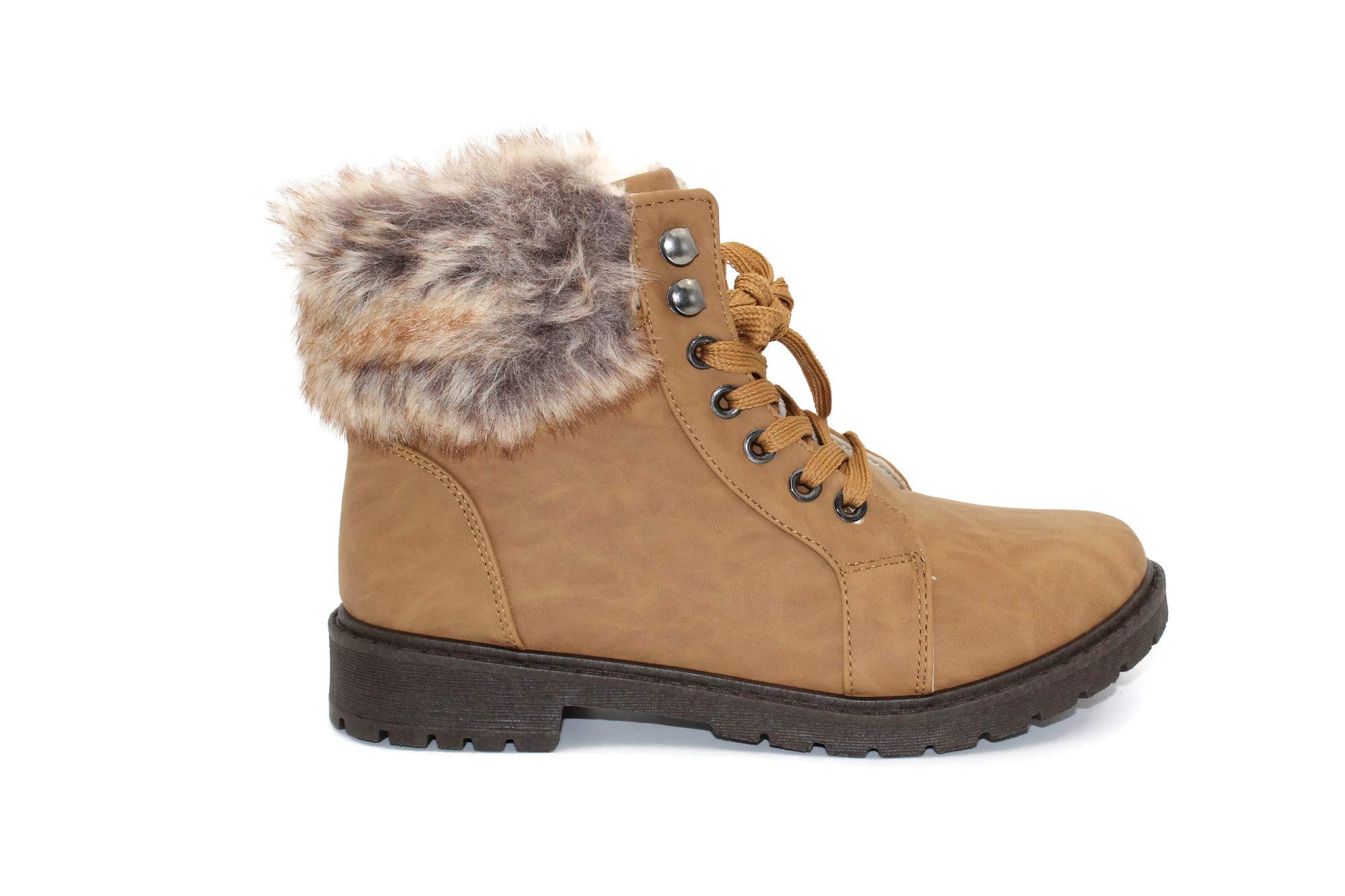 Core CollectionLadies Faux Fur Grip Sole Winter Warm Ankle Womens Boots  Trainers Shoes Size 3-8