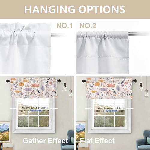 Miniatura 319 de Cenefas de cocina modernas con patrón de cobre marrón dorado para ventanas, cenefas opacas abstractas de marcas de arañazos y cortinas opacas