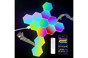 Illuminate Your Space with Creativity: Smart Hexagon LED Wall Panels