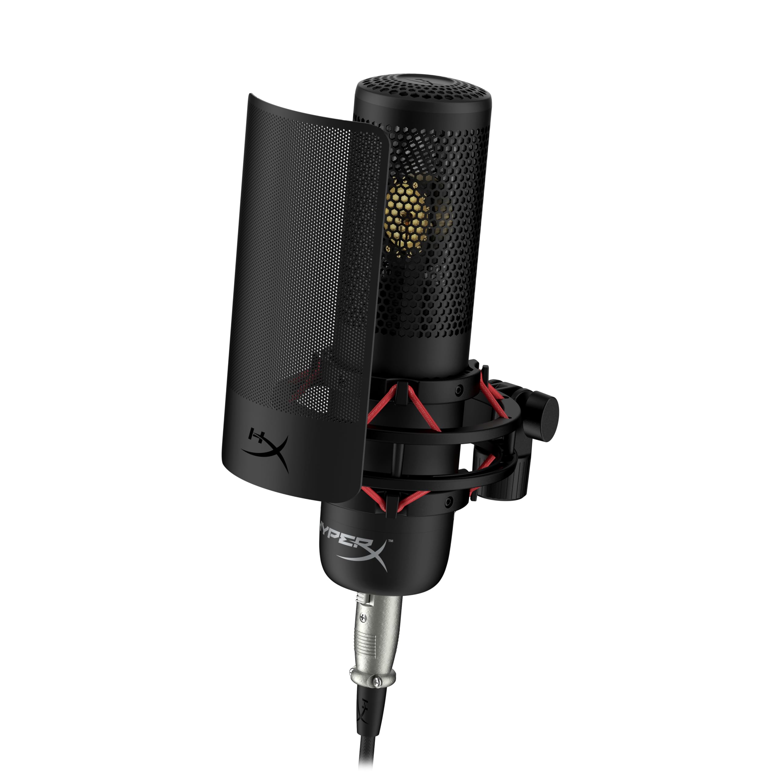 HyperX ProCast – Micro avec condensateur à grand diaphragme, connexion XLR