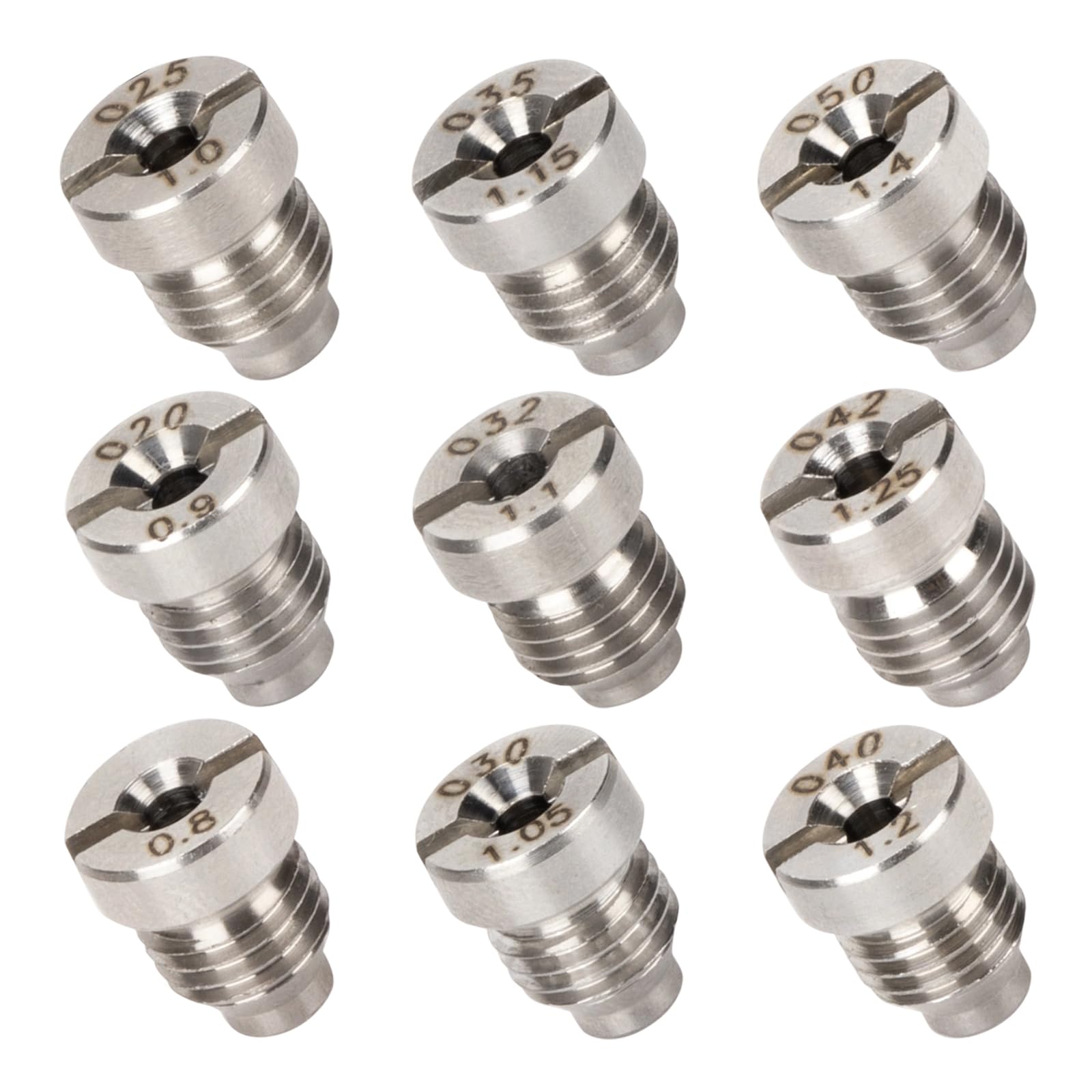 Professional Nozzle Attachments 9 Sizes Easy Install Fit Pressure Washer Accessories