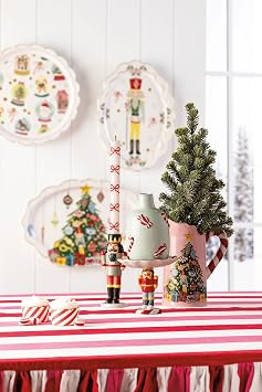 Mud Pie Christmas Nutcracker Small Platter