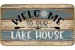 Burosev Lake House Welcome Decorative Doormat