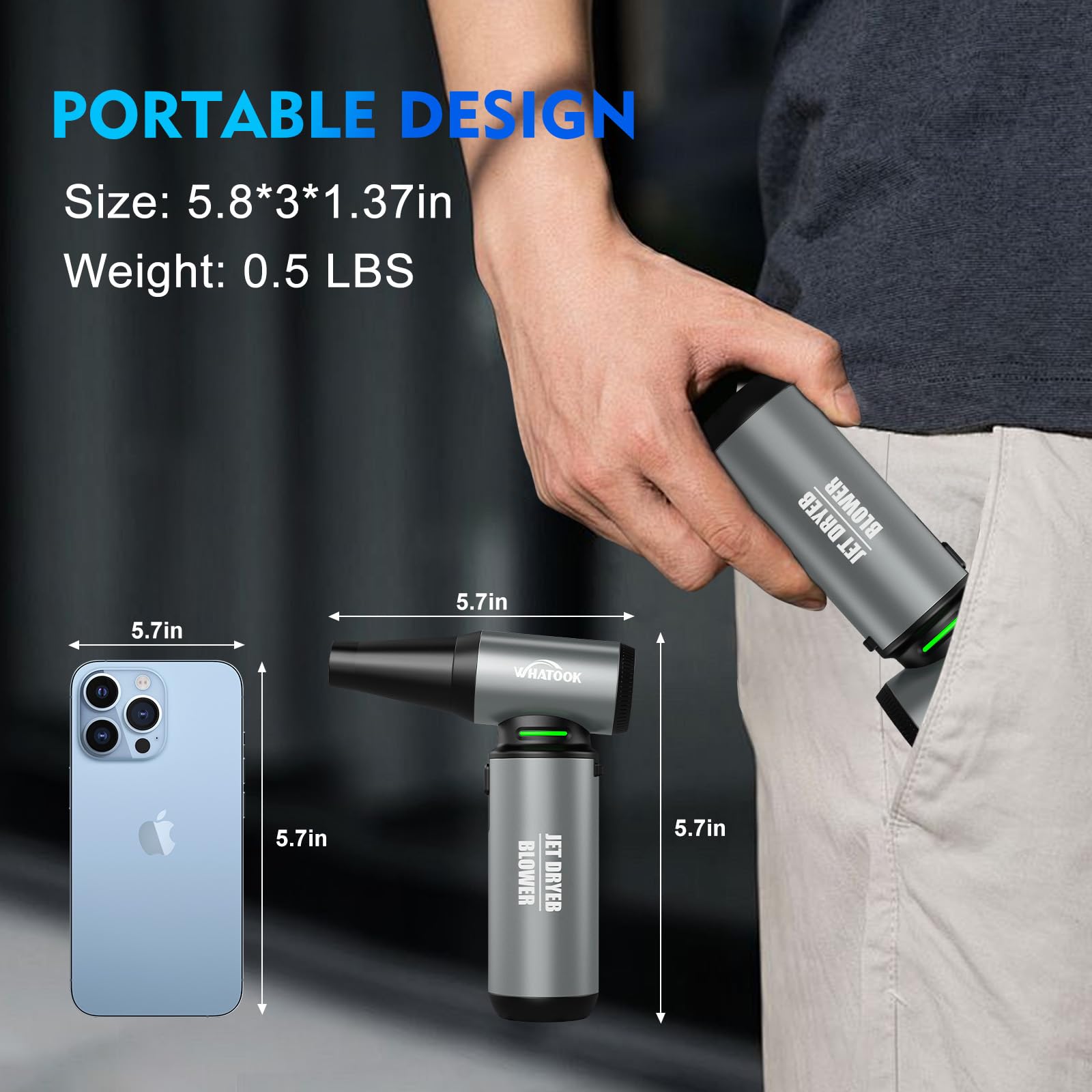 Pistolet A Eau Electrique EUKI Souffleur D'Air Comprimé PC Rechargeable - 150000 TR/Min - Nettoyage Clavier, Électronique Souffleur Batterie 6000mAh Pistolet A Eau Electrique EUKI Souffleur D'Air Comprimé PC Rechargeable - 150000 TR/Min - Nettoyage Clavier, Électronique Souffleur Batterie 6000mAh