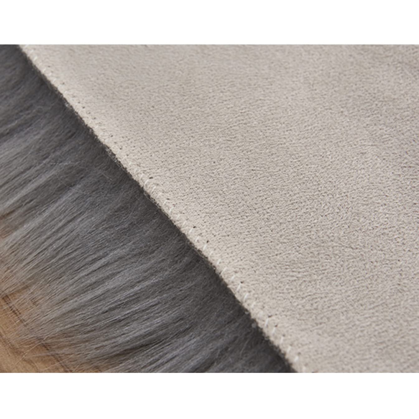 Amazon | BieChiPan ムートンラグ ムートン ワインレッド ラグ