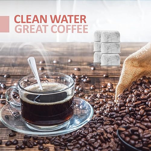 Miniatura 8 de Paquete de 12 filtros de agua de carbón de repuesto de Housewares Solutions para cafeteras Keurig cartuchos de filtro de agua compatibles con Keurig