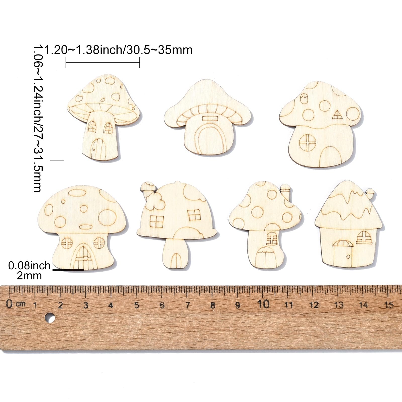 Syntego Kit Diamond Painting 5D In Legno – Fungo E Rana – Decorazione Da Tavolo Fai Da Te Con Strass – Alto 20 Cm - 5
